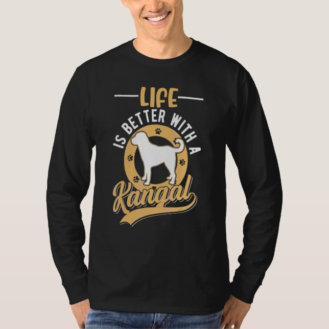 Med En Kangal T Shirt (Framsida)