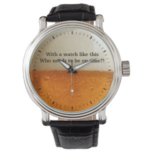 Med en klocka som den här som måste vara i tid