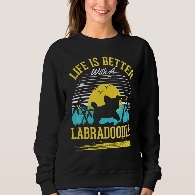 Med en labradoodle t shirt (Framsida)