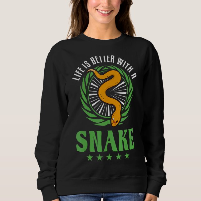 Med en snake t shirt (Framsida)