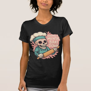 Med en tandupphängning av socker med skullfunktion t shirt