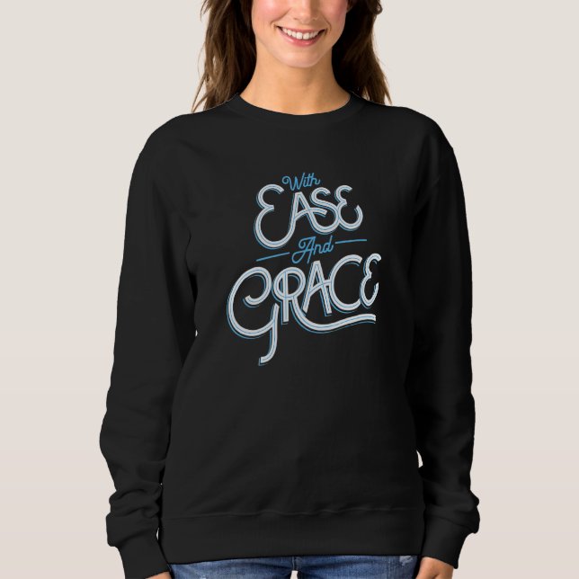 Med enkelt och lugnt t shirt (Framsida)