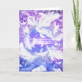 Med ett djup sympati-hälsningskort kort