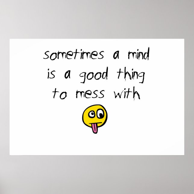  med ett mind poster (Framsidan)