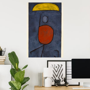 Med ett paraply av Paul Klee Poster
