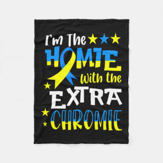 Med Extra-syndrom med nedtryckt syndrom, nov. Fleecefilt