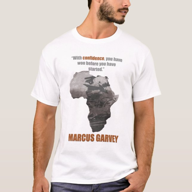 Med förtroende t-shirt (Framsida)