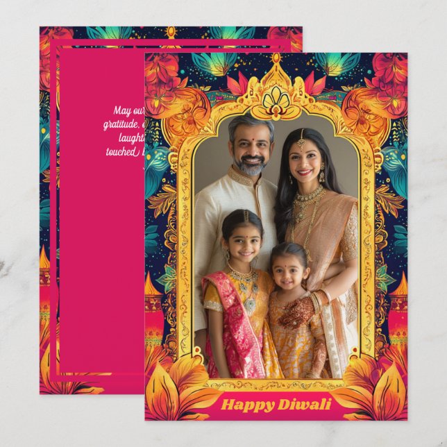 Med foto Diwali Splendor (Fram/baksida)