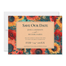 Med foto 🌻 Solros och poppy Reverie