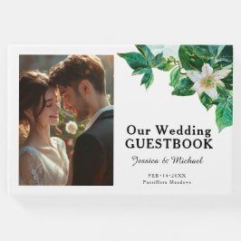 💍 med fotocharmering Passiflora Serenity Gästböcker