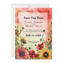 🌻 med fotosoliga Petals & Scarlet Blooms