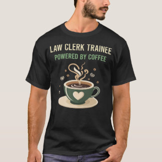 Med fullmakt av kafferelaterad praktikant t shirt