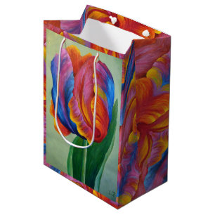 Med Gift Bag Rainbow Tulip #1