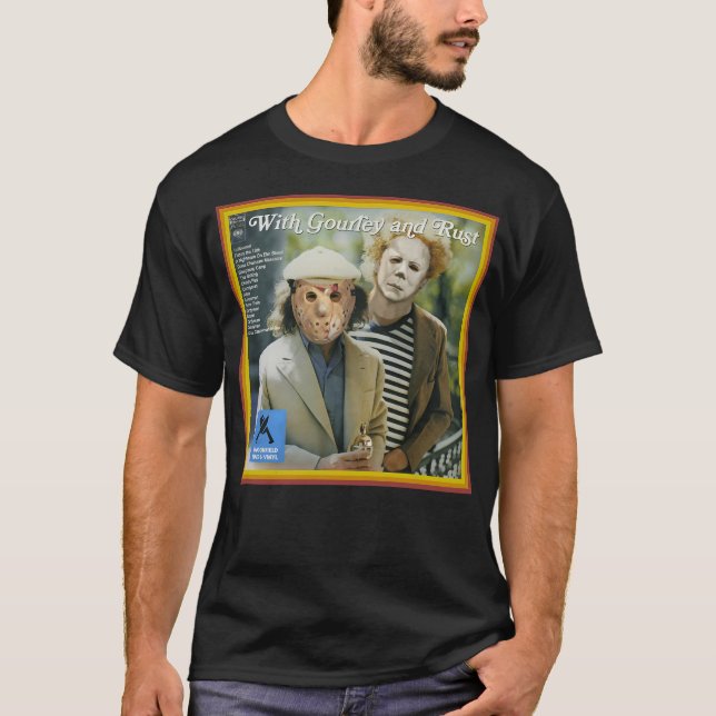 Med gourley och rost t shirt (Framsida)