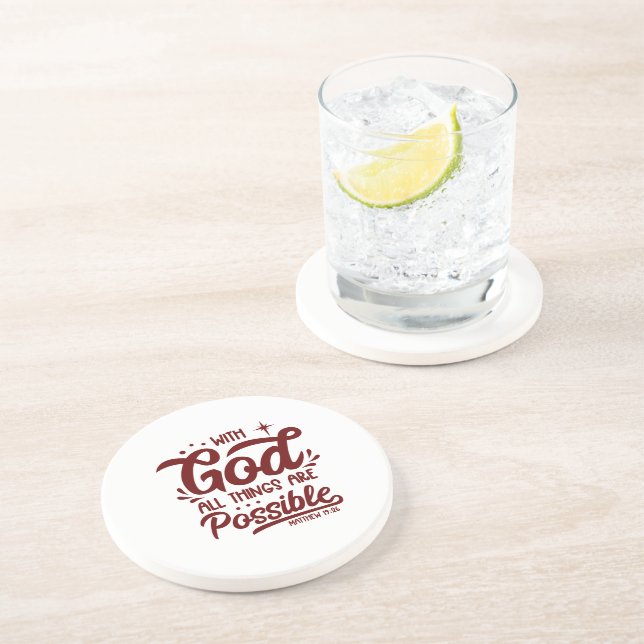 Med Gud alla Sak är möjligt vid 19:26 Underlägg (Sidan)