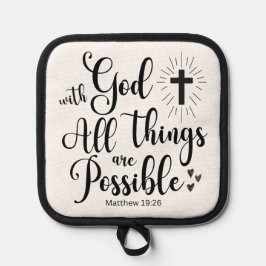 Med Gud är alla sak möjliga - Matthew 19:26