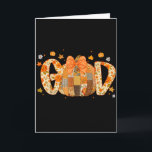 Med Gud är alla ting möjliga kristen höst Kort<br><div class="desc">Med Gud är alla ting möjliga kristen höst Thanksgiving</div>