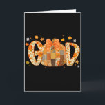 Med Gud är alla ting möjliga kristen höst Kort<br><div class="desc">Med Gud är alla ting möjliga kristen höst tack</div>