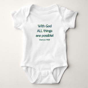Med Gud är allt möjligt T Shirt
