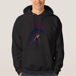 Med Gud är jag ostoppbar hoodie
