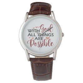 Med Gud Armbandsur