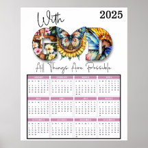 Med Gud kan alla sak bli 2025 års kalender