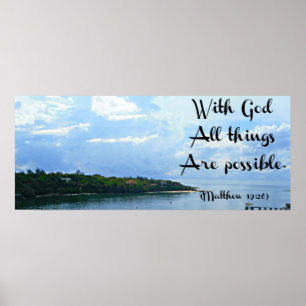 Med Gud poster