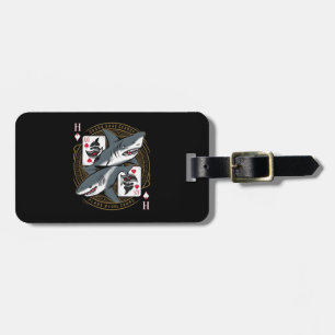 med hajspel bagagebricka