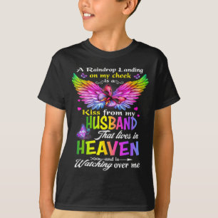 Med halvhjärtad himmel make ängel t shirt