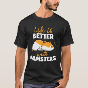 med Hamster Dwarf Syrian European Hamster T Shirt