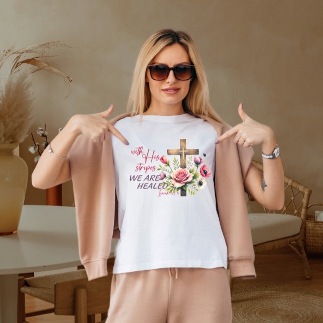 Med hans rand har vi läkt t shirt (Skapare uppladdad)