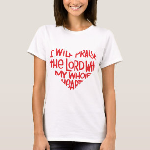 Med hela mitt hjärta t shirt