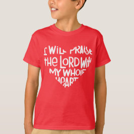 Med hela mitt hjärta t shirt