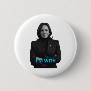 Med henne Kamala Rösta på 2024 President Kamala-ha Knapp