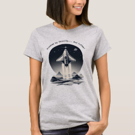 Med hjälp av Gravity och kaffe T Shirt