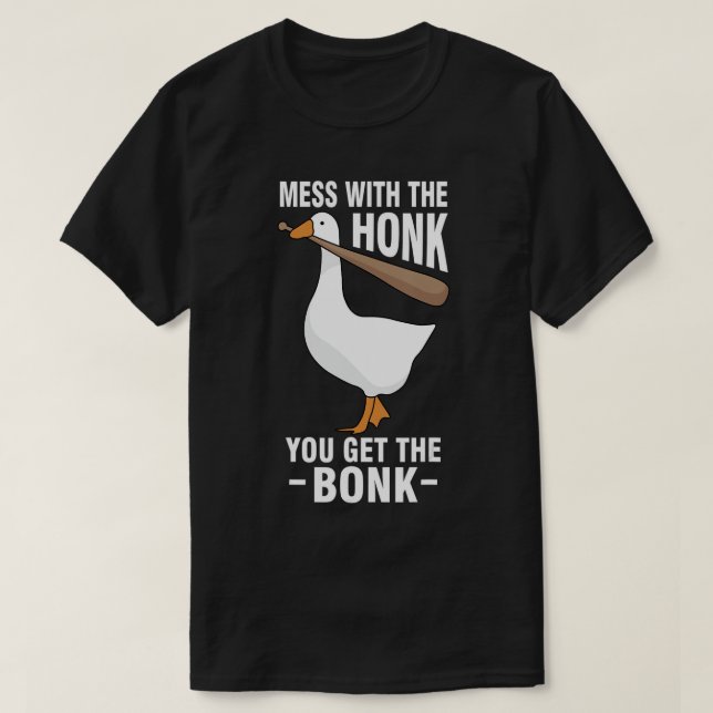  med honan får du Bonk T-Shir T Shirt (Design framsida)