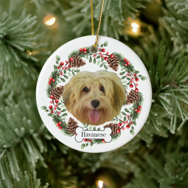 med hund Personlig Pet Ornament (Träd)