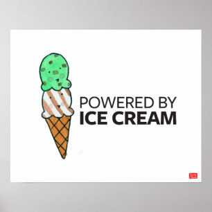 Med Ice Cream Poster