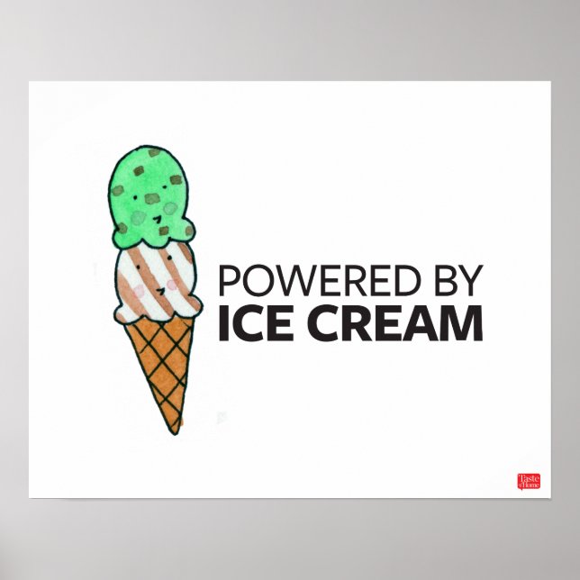 Med Ice Cream Poster (Framsidan)