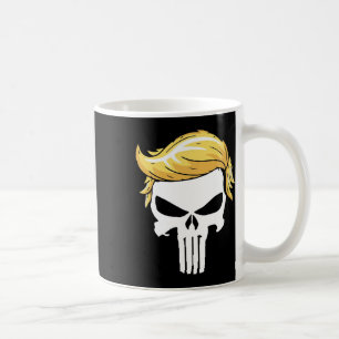 Med Iconic Trump Hair President Supporter Kaffemugg