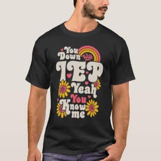 Med IEP SPED Lärare Speciell utbildning T Shirt