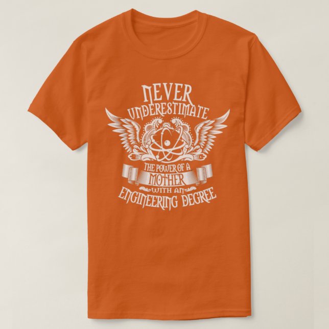 Med ingenjörsexamen t shirt (Design framsida)