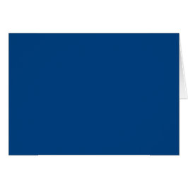 Med inget annat än Färg - Royal Blue Hälsningskort