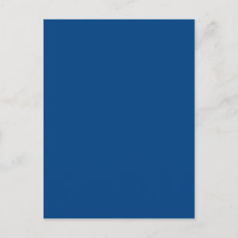 Med inget annat än Färg - Royal Blue Vykort