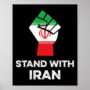 Med Iran Shirt Feminist Equality Iran Protester SH Poster