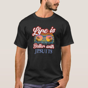 Med Jesuits traditionella katolska bön T Shirt
