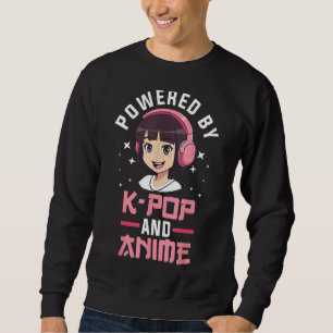 Med K-pop och Kpop Merch Merchandise Gift Lång Ärmad Tröja