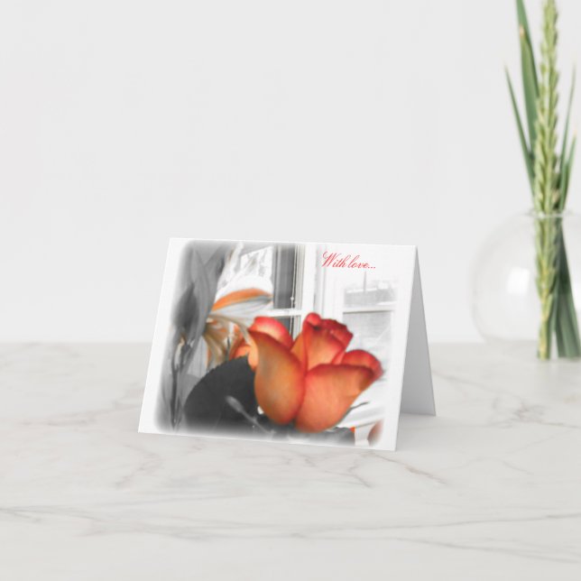 Med Kärlek2 Notecard Helgkort (Framsida)