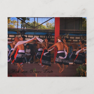 Med kärlek East Timor Vykort