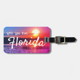 "Med Kärlek från"-bagagetagg Bagagebricka